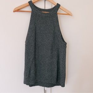 Madewell Halter Knit Top